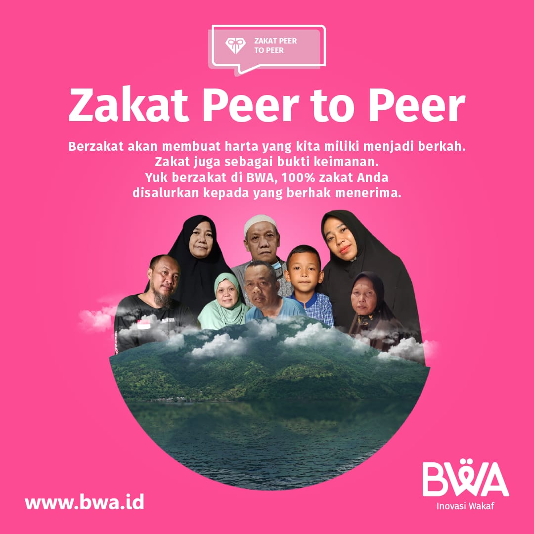 (100% Zakat Disalurkan untuk Para Mustahik)