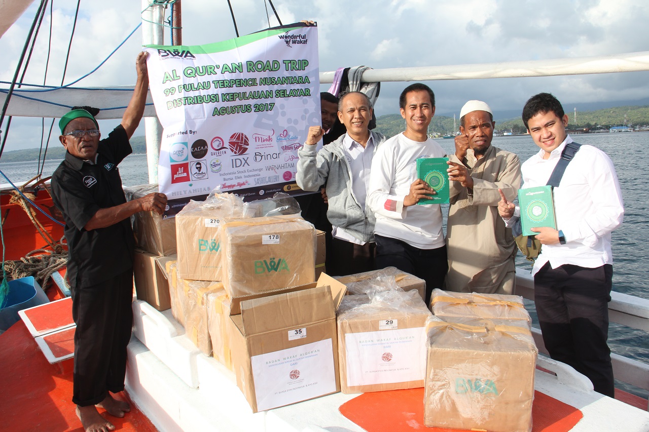 (Distribusi Al-Qur'an BWA di Selayar, 2017)